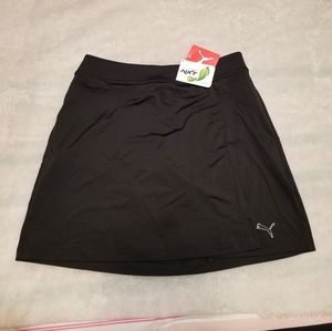 New Women's Lexi Thompson PUMA Solid Knit Golf Skirt